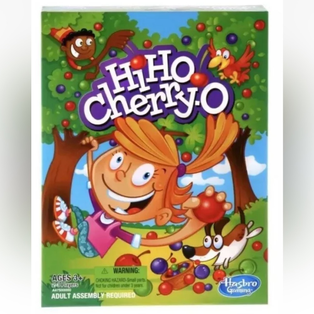 Hasbro Gaming Hiho! Cherry-O Game Toy age 3+ pre-owned
